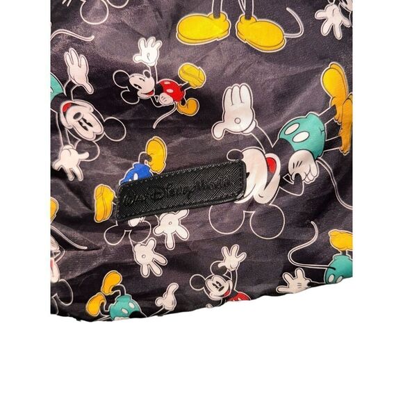 Beautiful Disneyland Resort Black All Over Print Mickey Mouse Drawstring Backpac - Picture 5 of 8